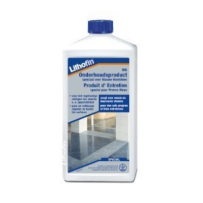 Lithofin MN onderhoudsproduct blauwe hardsteen vloer